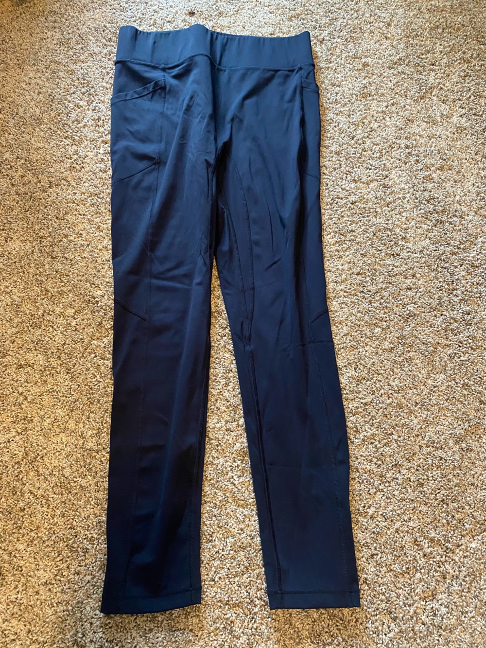Bandier Navy Leggings - Large